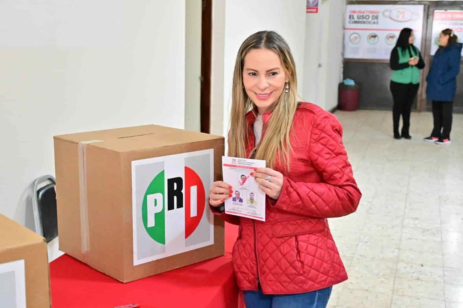 Gran respuesta de militancia priista