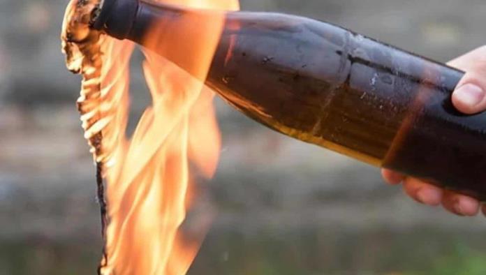 Arrojan bomba molotov contra una secundaria de Tijuana