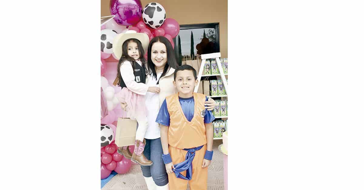 Divertida fiesta para Aly y Luis Javier