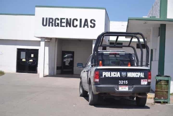 Bomberos atendió al lesionado en la cárcel municipal.