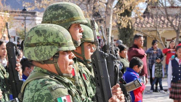 Reconoce Ciénegas al Ejército Nacional