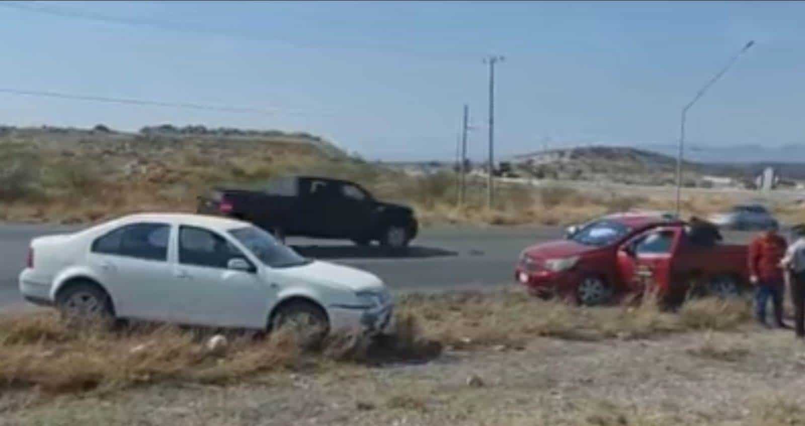 Daños materiales de consideración arrojó el accidente vial.