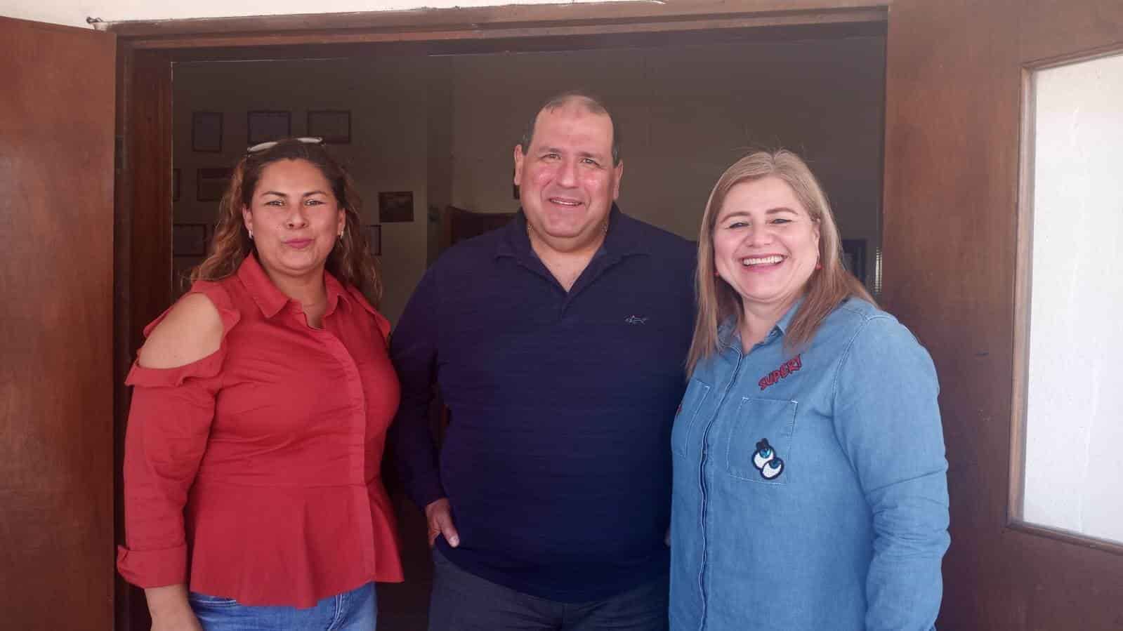 La Alcaldesa Tania Flores Guerra, estuvo ayer en casa hogar Refugio y Esperanza.