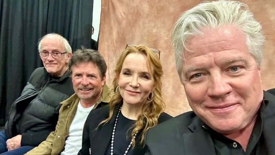 Se reencuentran famosos de la película Volver al Futuro