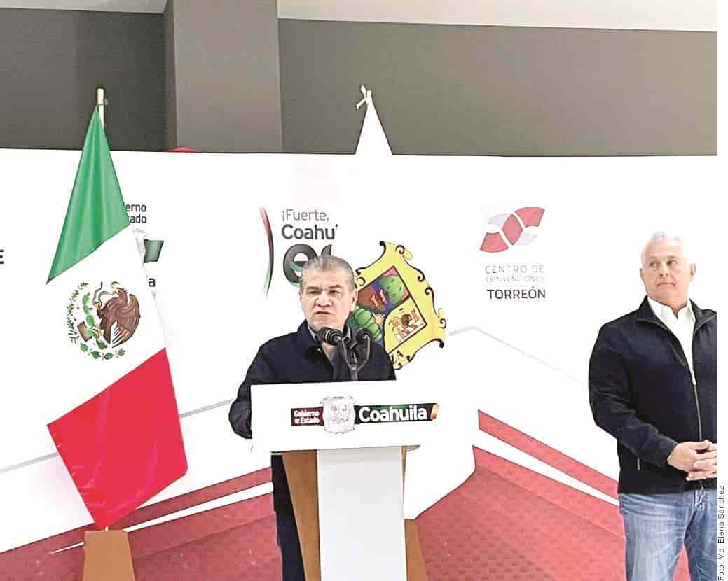 Gobernador Miguel Ángel Riquelme.