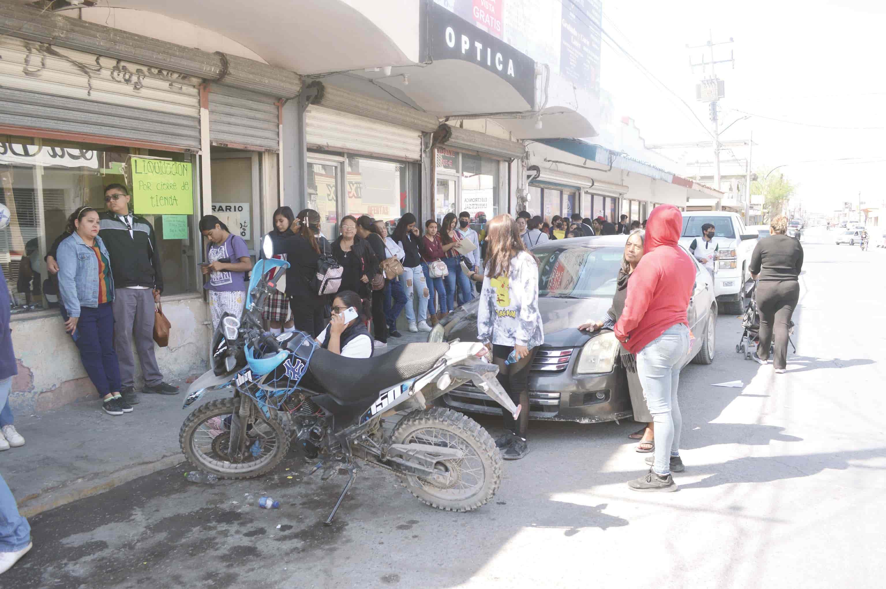 desorganización y mal información se ha registro desde la semana pasada sin que ésta se solucione.