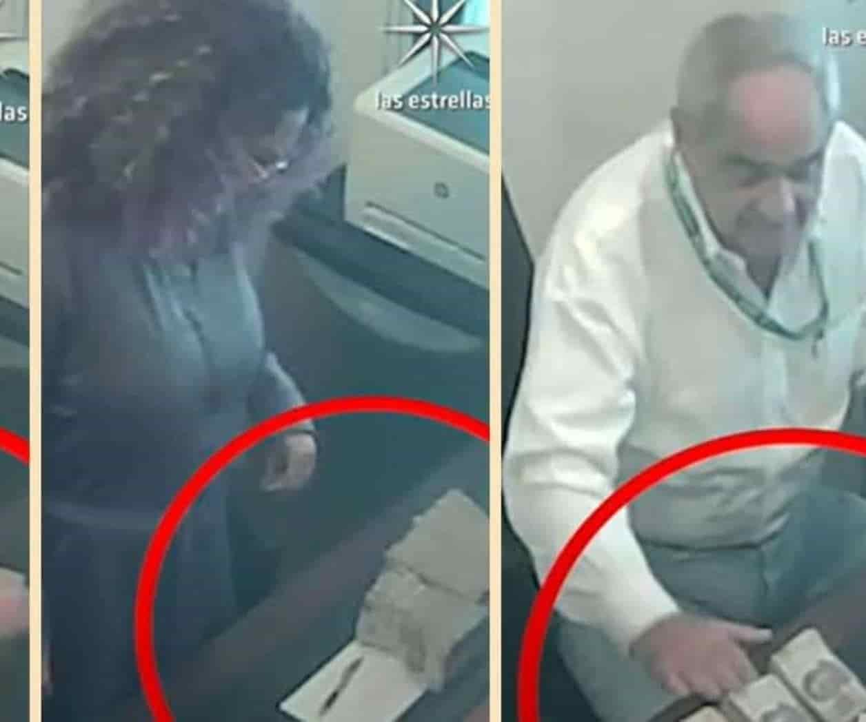 Senadora sorprendida recibiendo maletas con dinero firma que eso es común