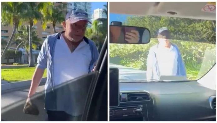 Taxista amenaza con una piedra a conductora de Uber en Cancún