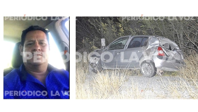 Los hechos se registraron minutos después de las 23:00 horas del miércoles, en el kilómetro 37 de la carretera estatal 30 a la altura del ejido Celemania