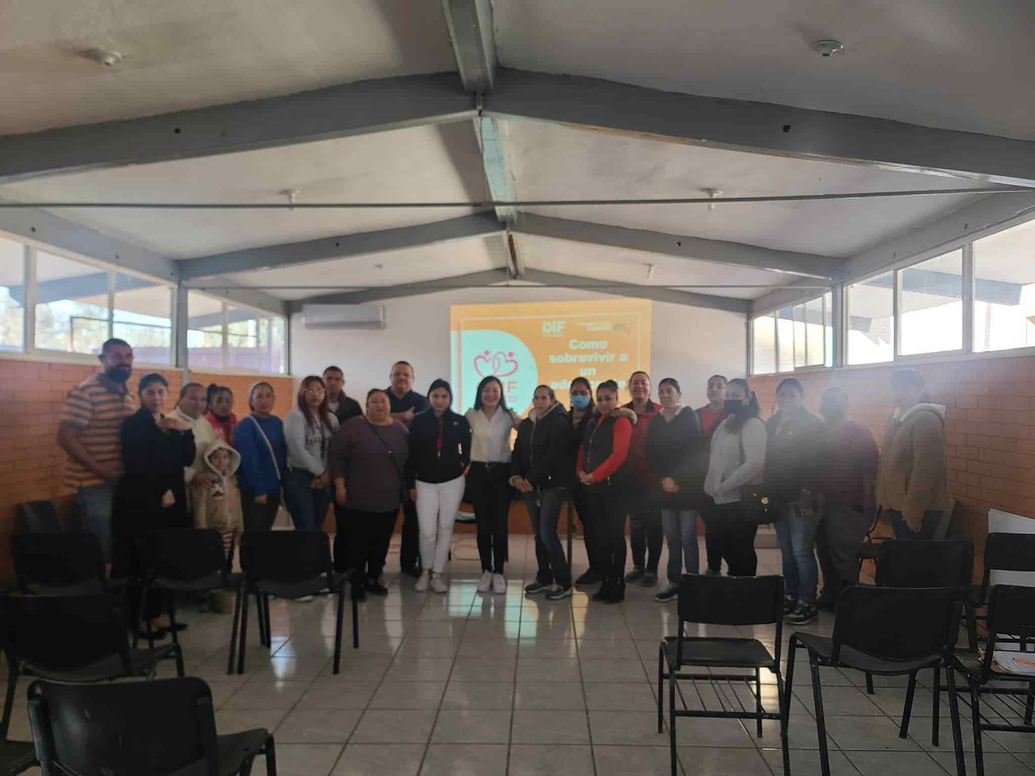 En las instalaciones de la escuela secundaria Vito Alessio.