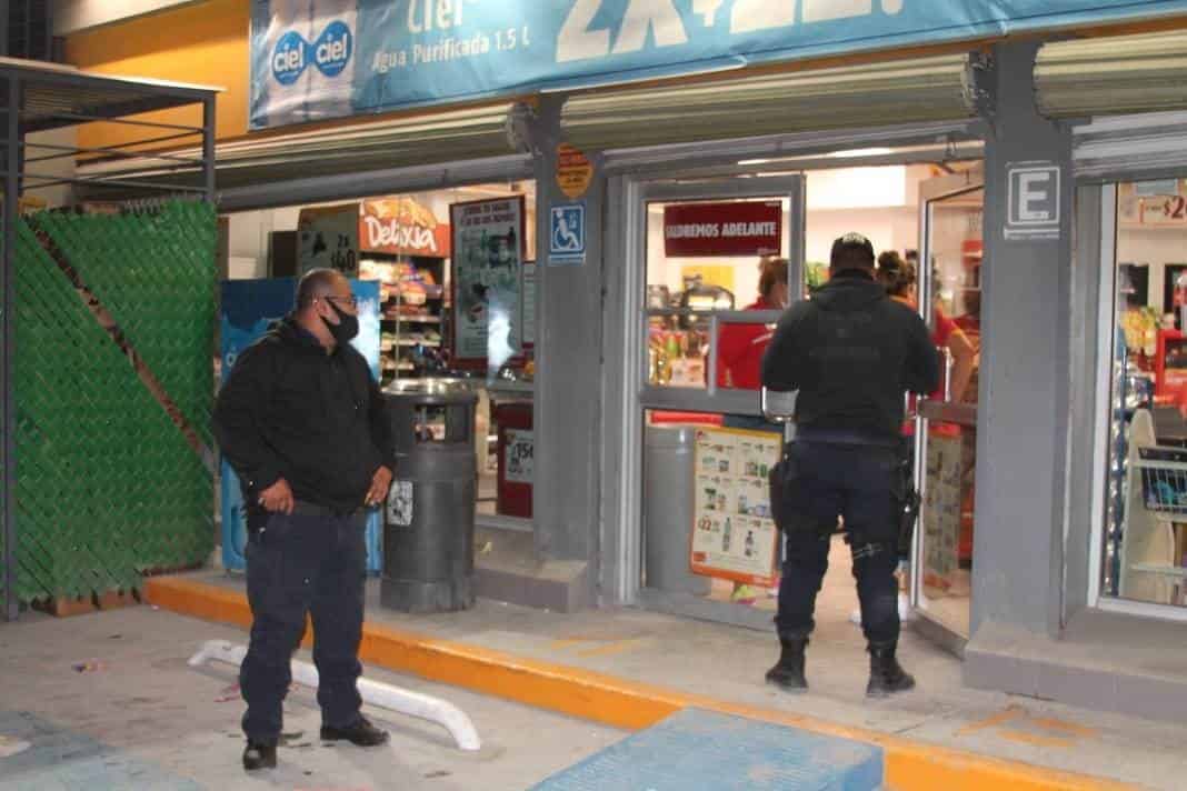 Aunque elementos de Seguridad Pública se movilizaron al lugar rápidamente, el delincuente logró escapar.