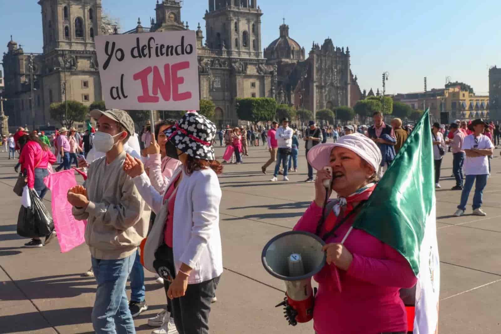 Marcha por el INE hoy en vivo: Llegan los primeros manifestantes del Zócalo
