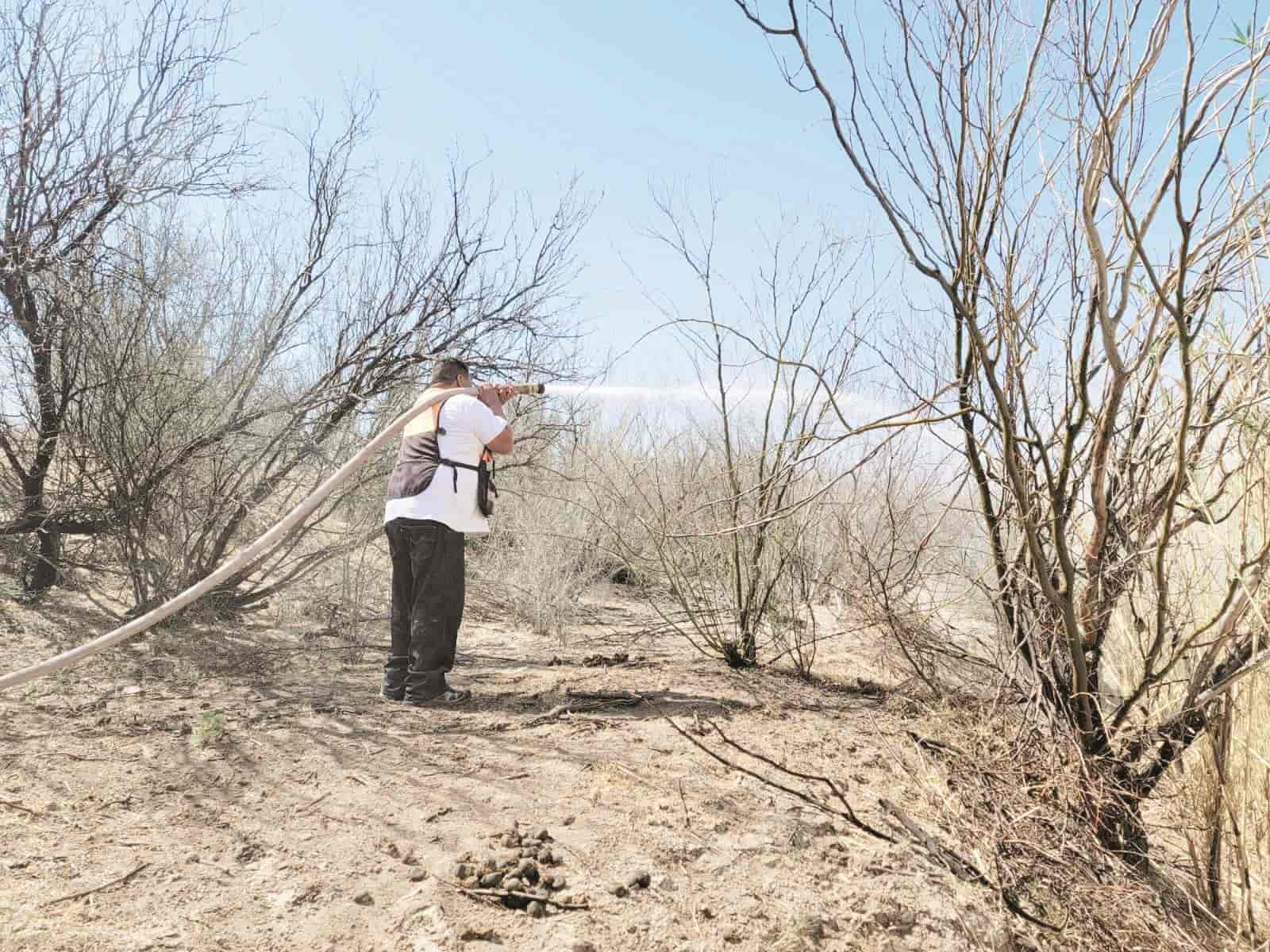 Incendio en San Juan de Boquillas