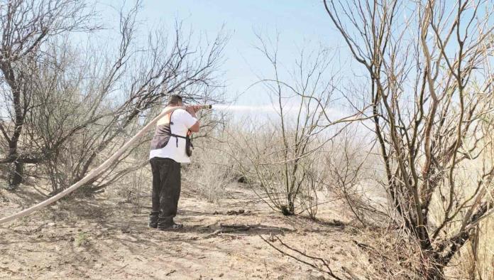 Incendio en San Juan de Boquillas