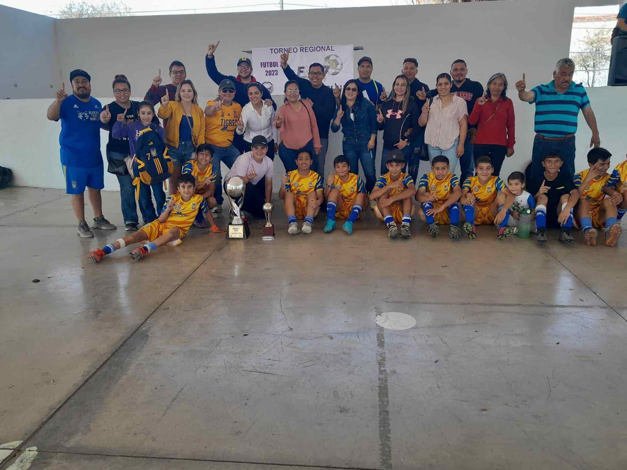 Campeón en Regional Futbol-7