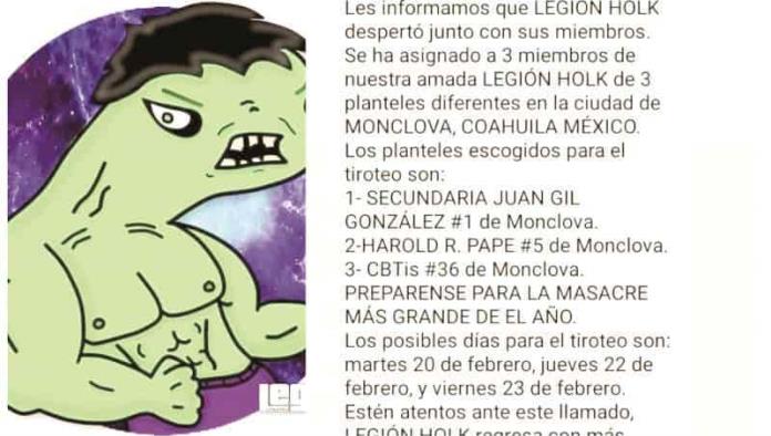 Tiroteo: broma de mal gusto