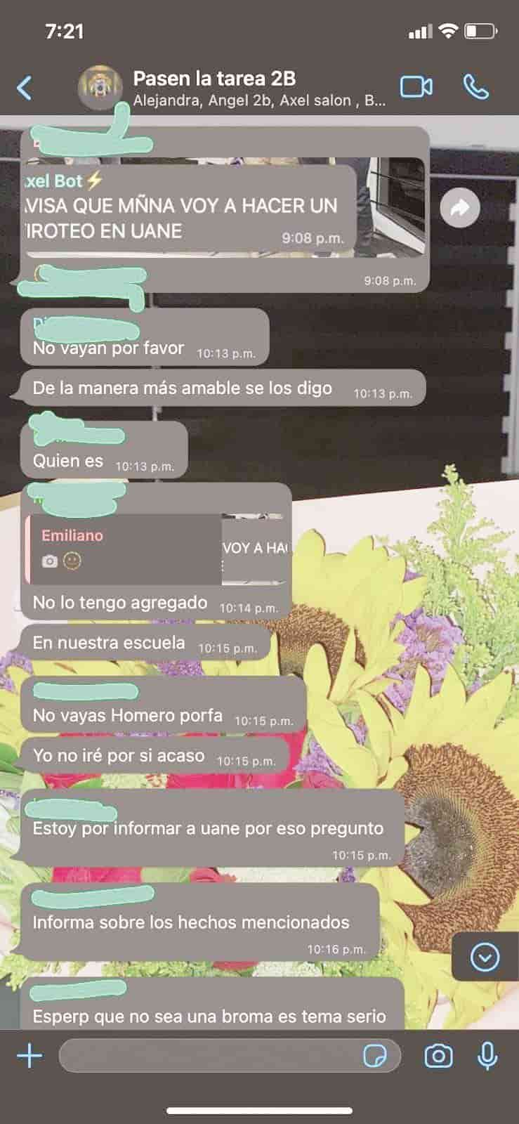 Tiroteo: broma de mal gusto
