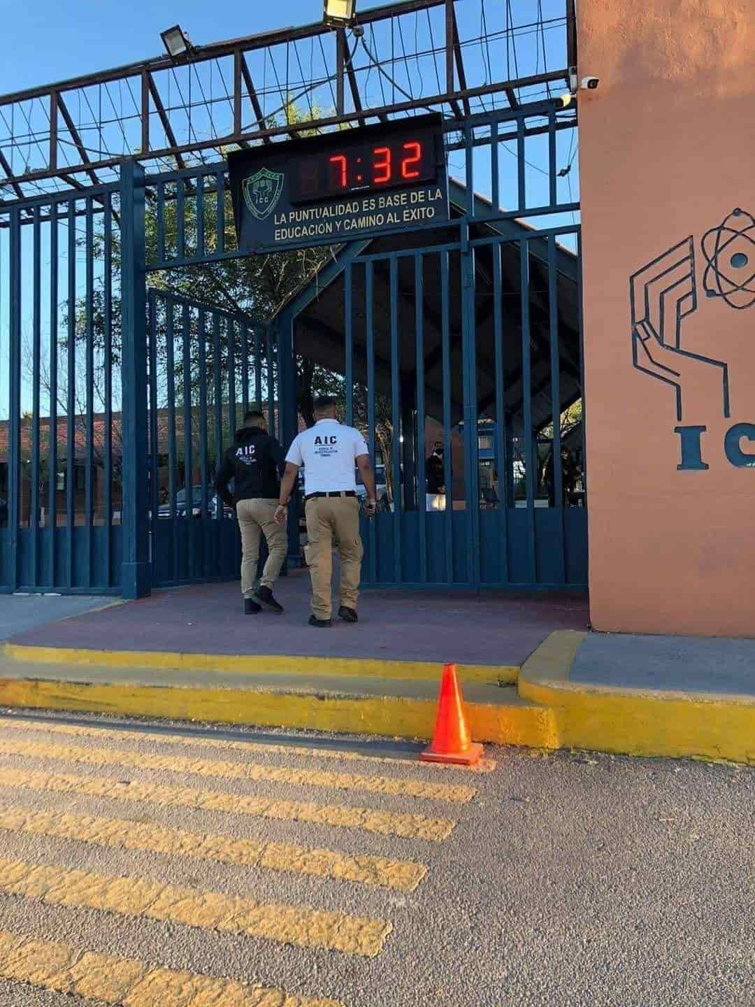 Anuncia alumno tiroteo en el ICC