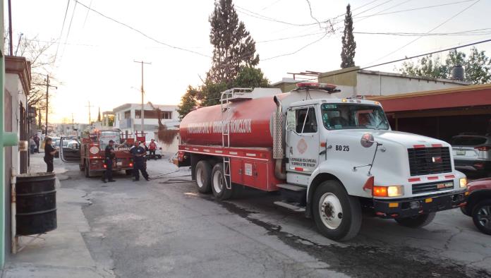 Tabla quemada provoca alarma