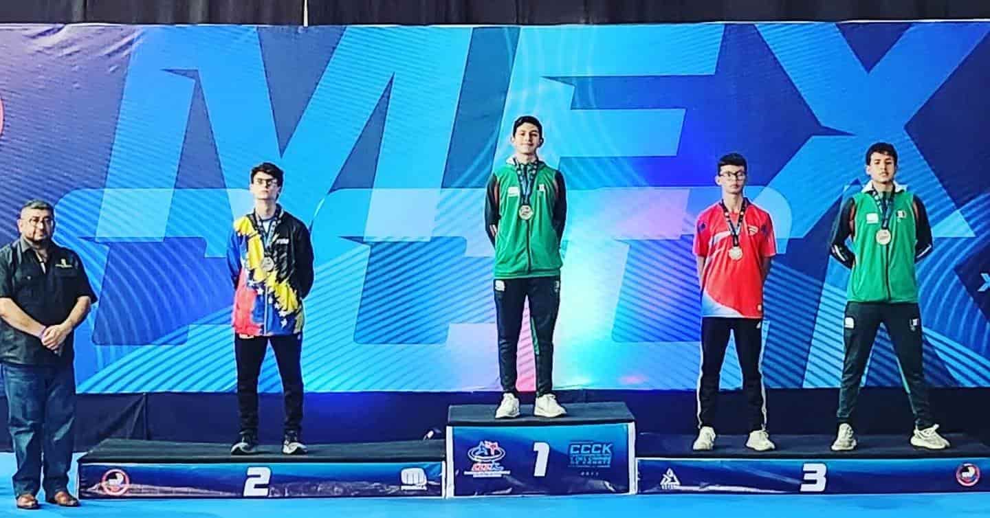 Traen Oro Ana Muñoz, Alejandro Briones y Daniel Neira