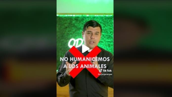 No valen más que un humano dice sacerdote sobre mascotas