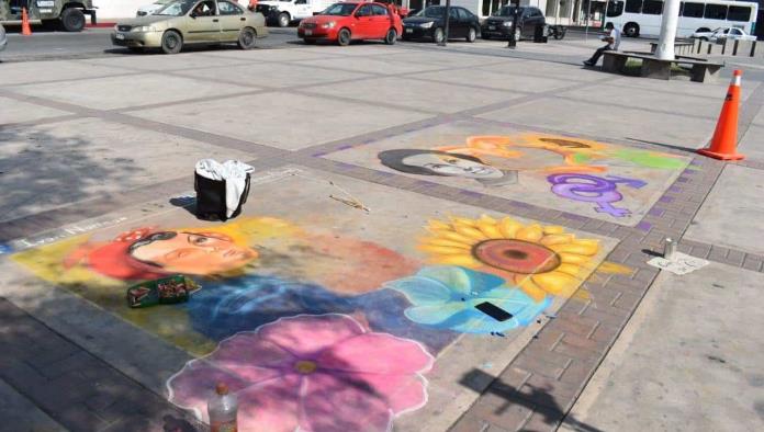 Plasman artistas el Día de la Mujer 