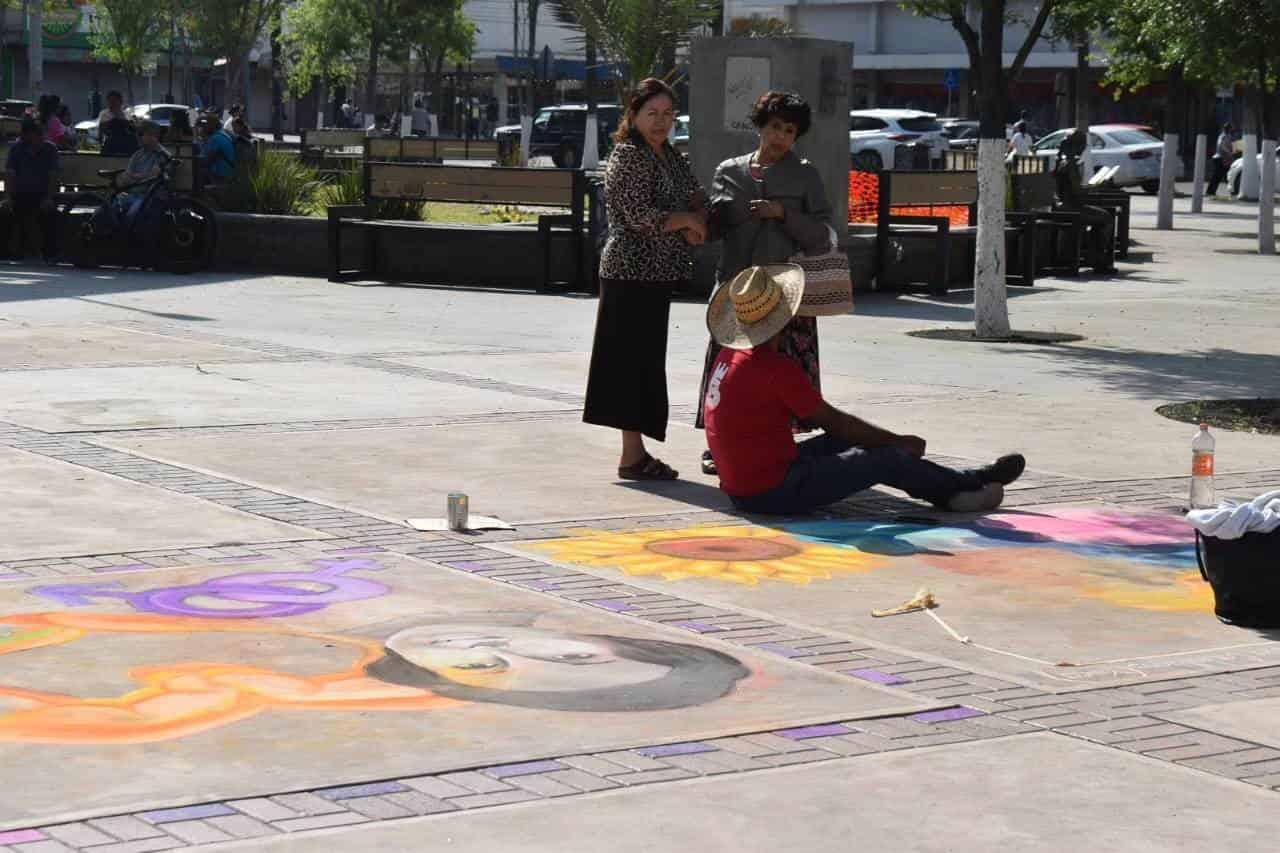 Plasman artistas el Día de la Mujer 