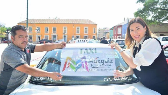 Cumplen taxistas con lineamientos
