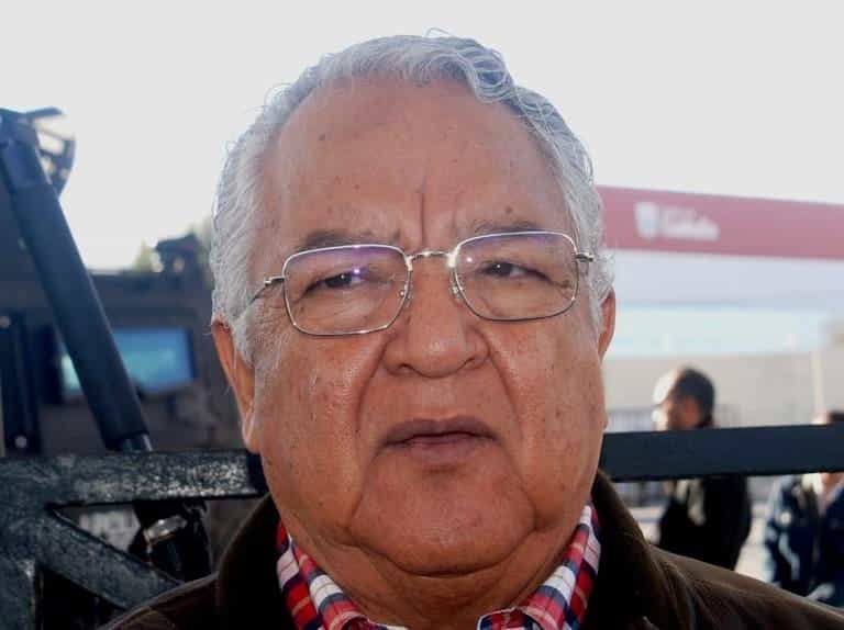 El Secretario de Desarrollo Rural en Coahuila, José Luis Méndez Flores.