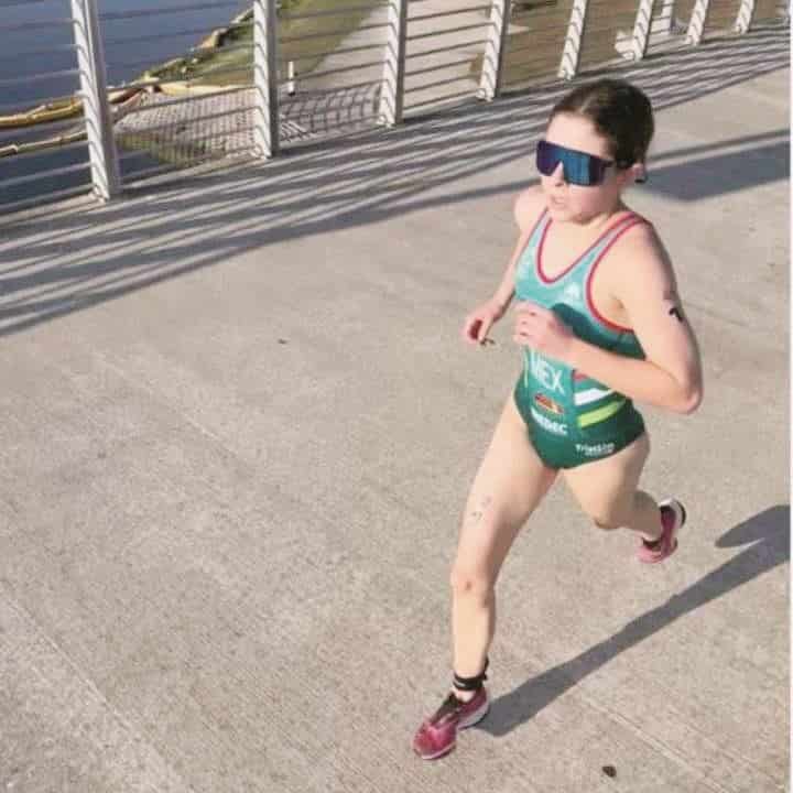 Coahuilense conquistó el oro en campeonato de triatlón