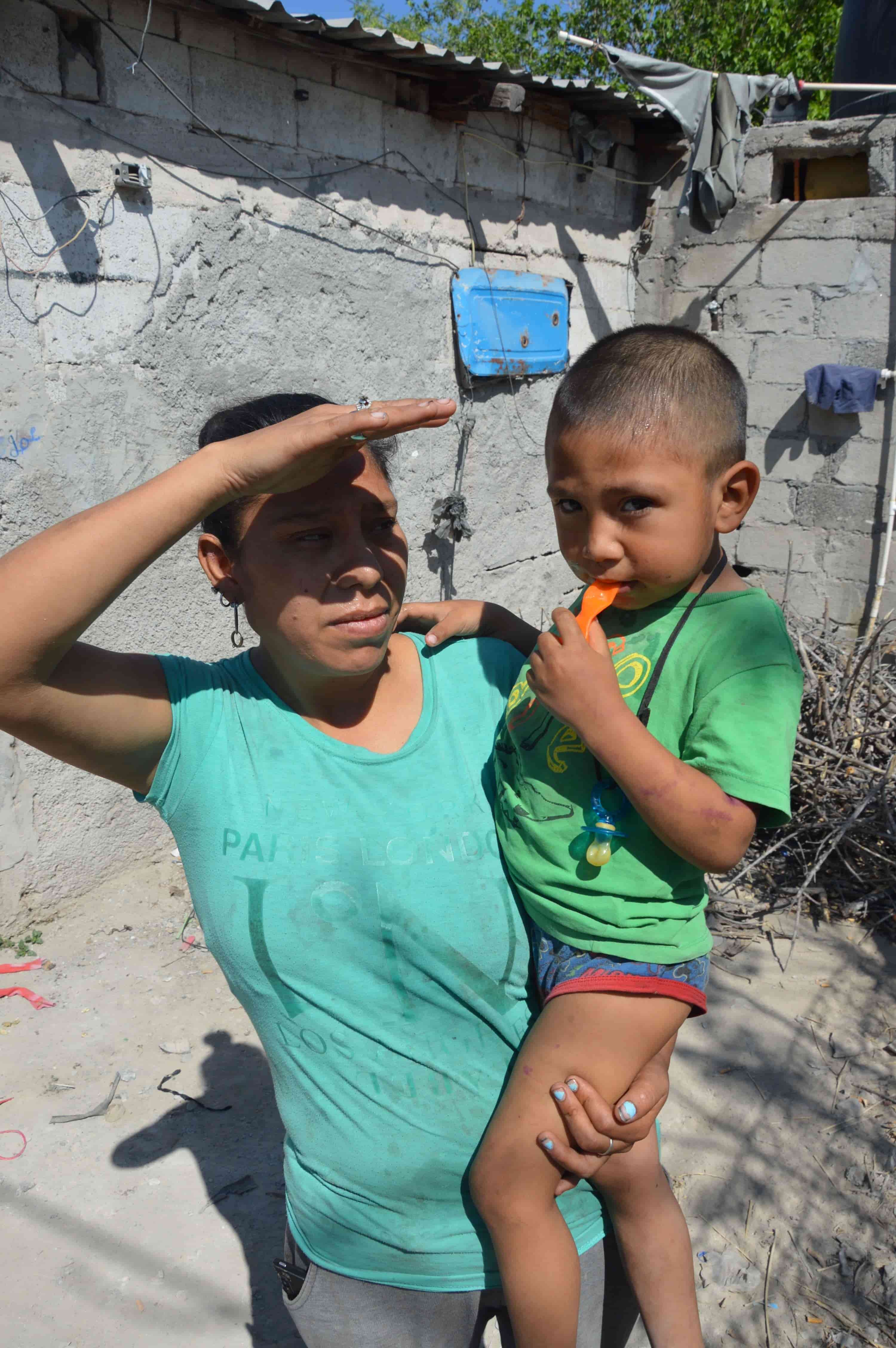 Padecen hambre Imelda y sus hijos