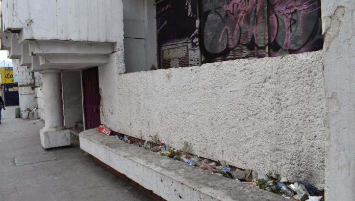 Un peligro los locales abandonados