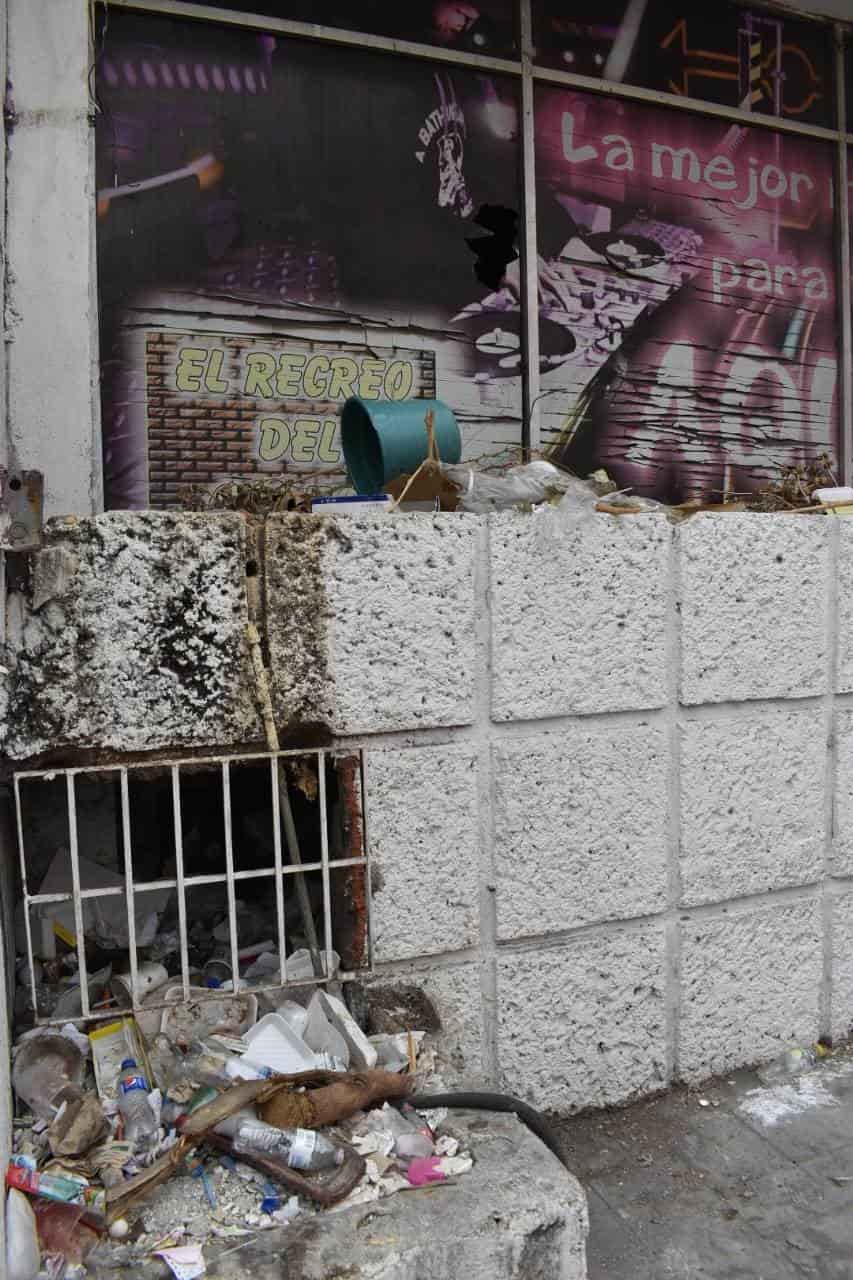 Un peligro los locales abandonados