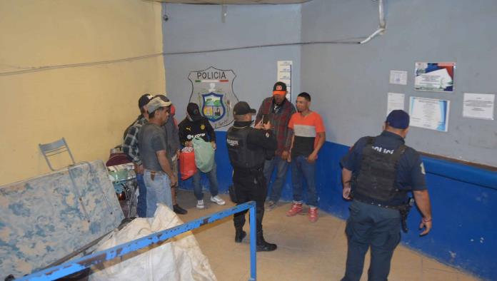 Encierran a 8 en ‘barrido’
