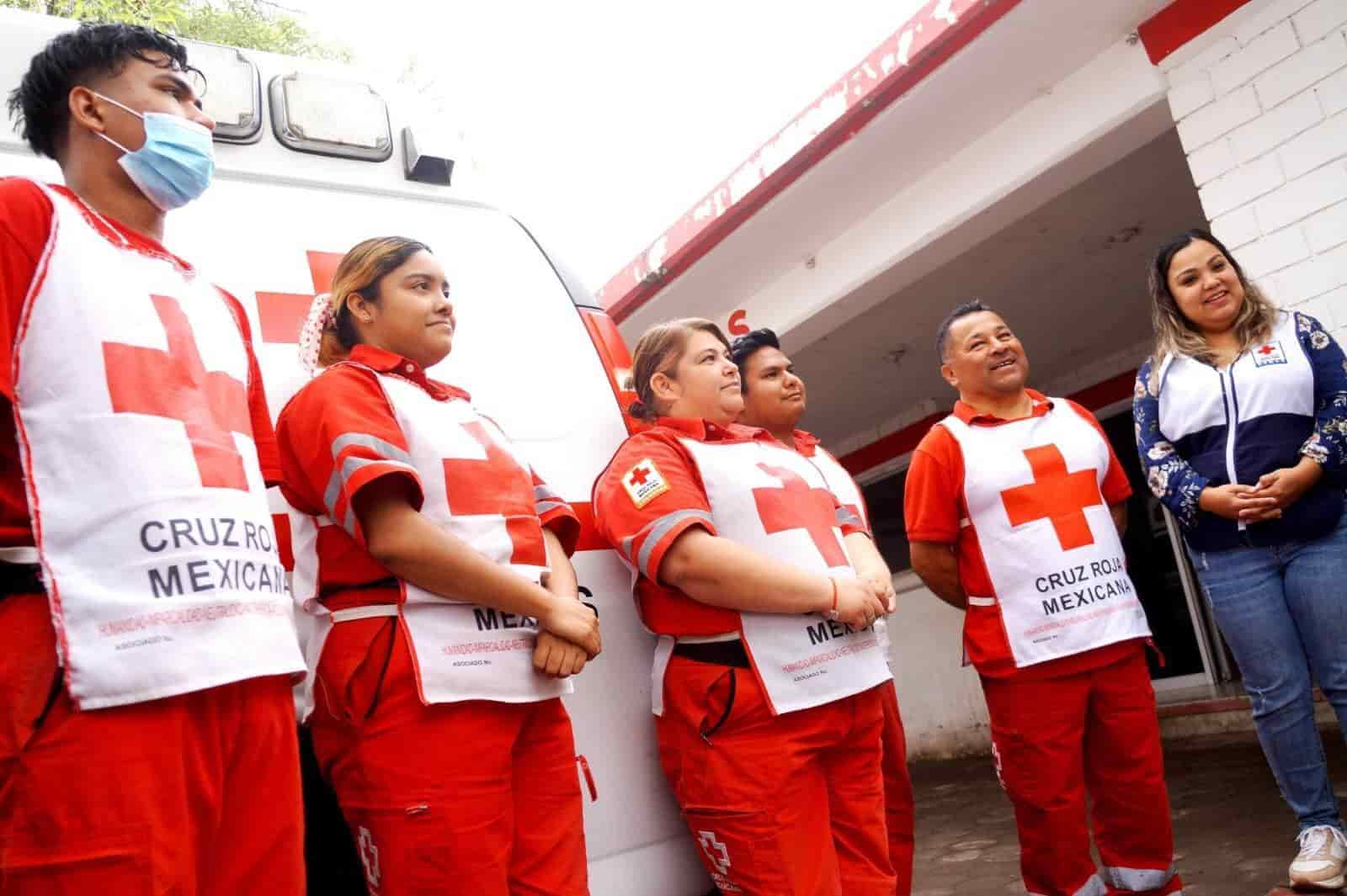 Apoya Sabinas a la Cruz Roja
