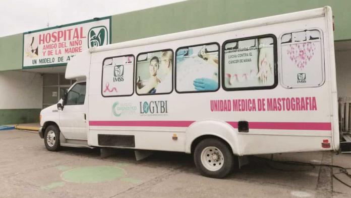 Llega Unidad Móvil de mastografía al IMSS
