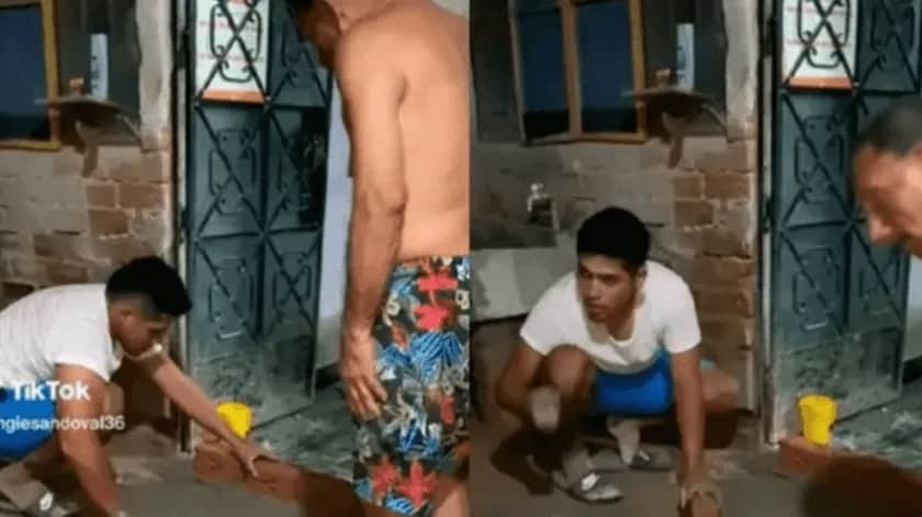 “Yo sólo vine a ver a su hija”Joven va a casa de su novia y suegro lo pone a trabajar
