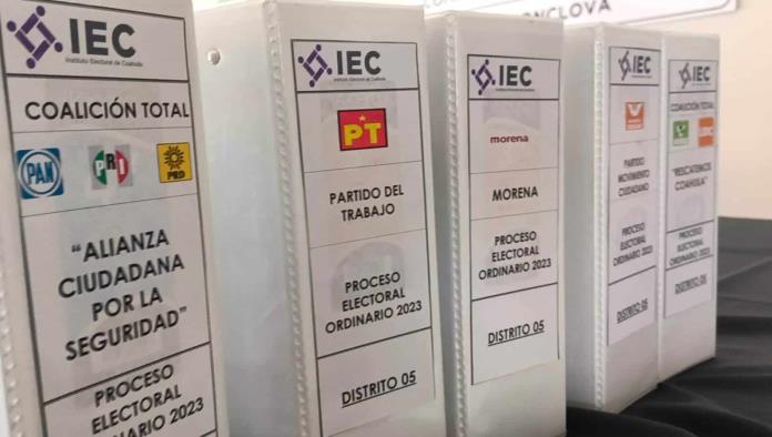 Listo comité del IEC para registro