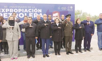 Conmemoran Expropiaci&oacute;n Petrolera