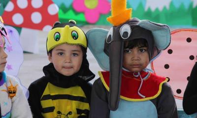 Celebran Primera en jardín de Niños