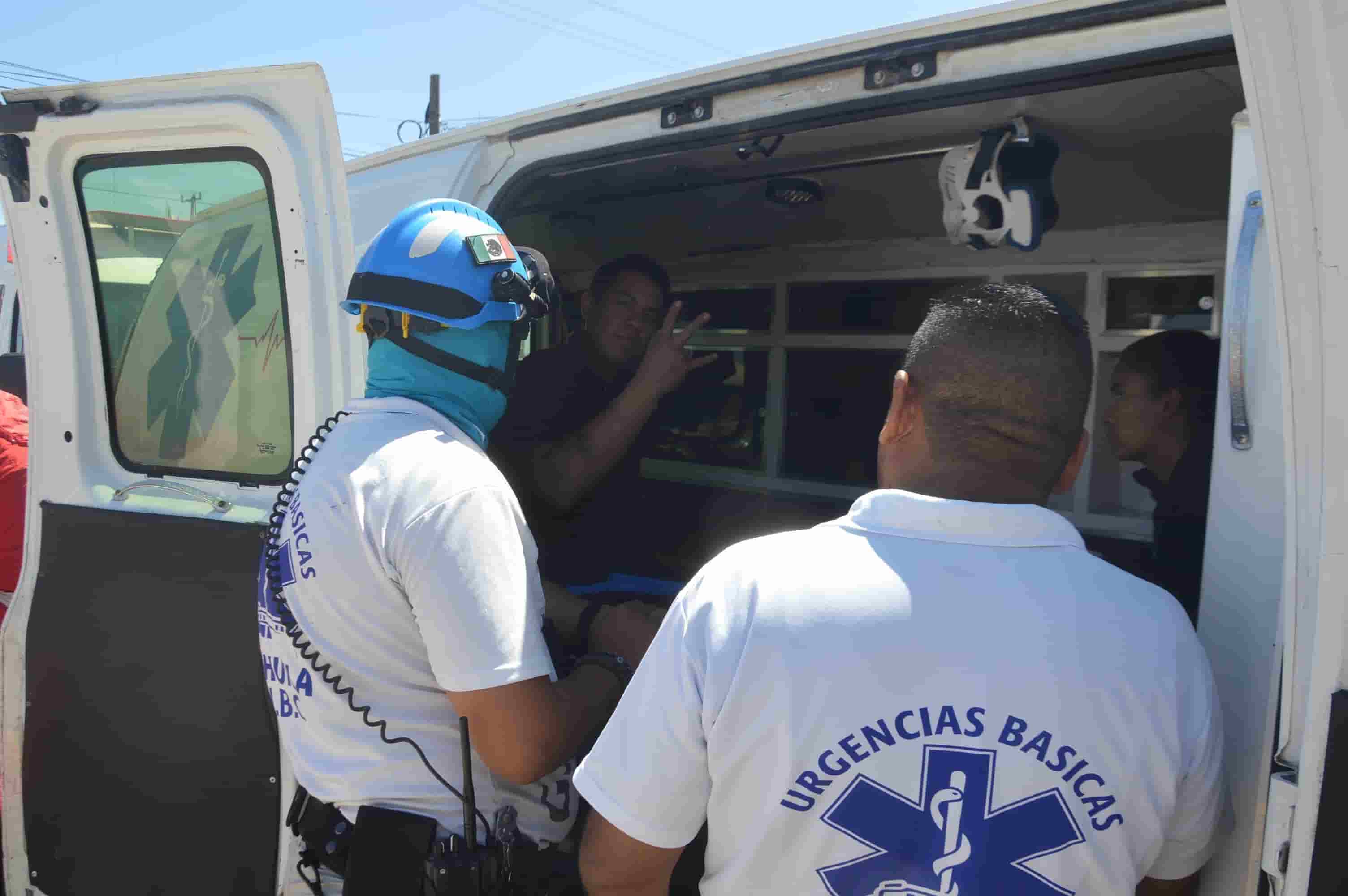 Se le atraviesa a motociclista 
