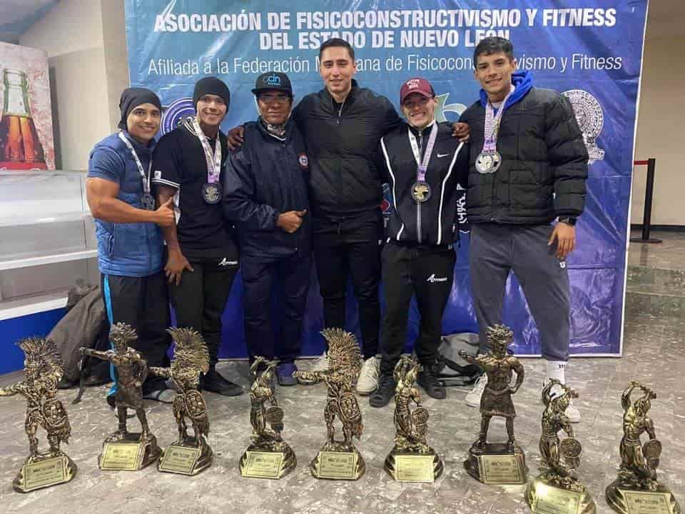Acaparan trofeos en Mr Regio 2023 de Monterrey