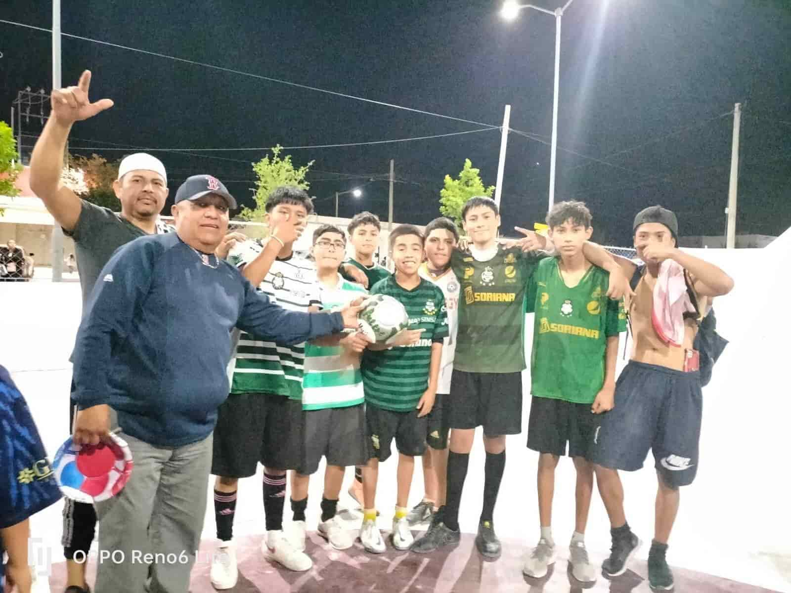 Éxito en Primer Torneo de Futbolito
