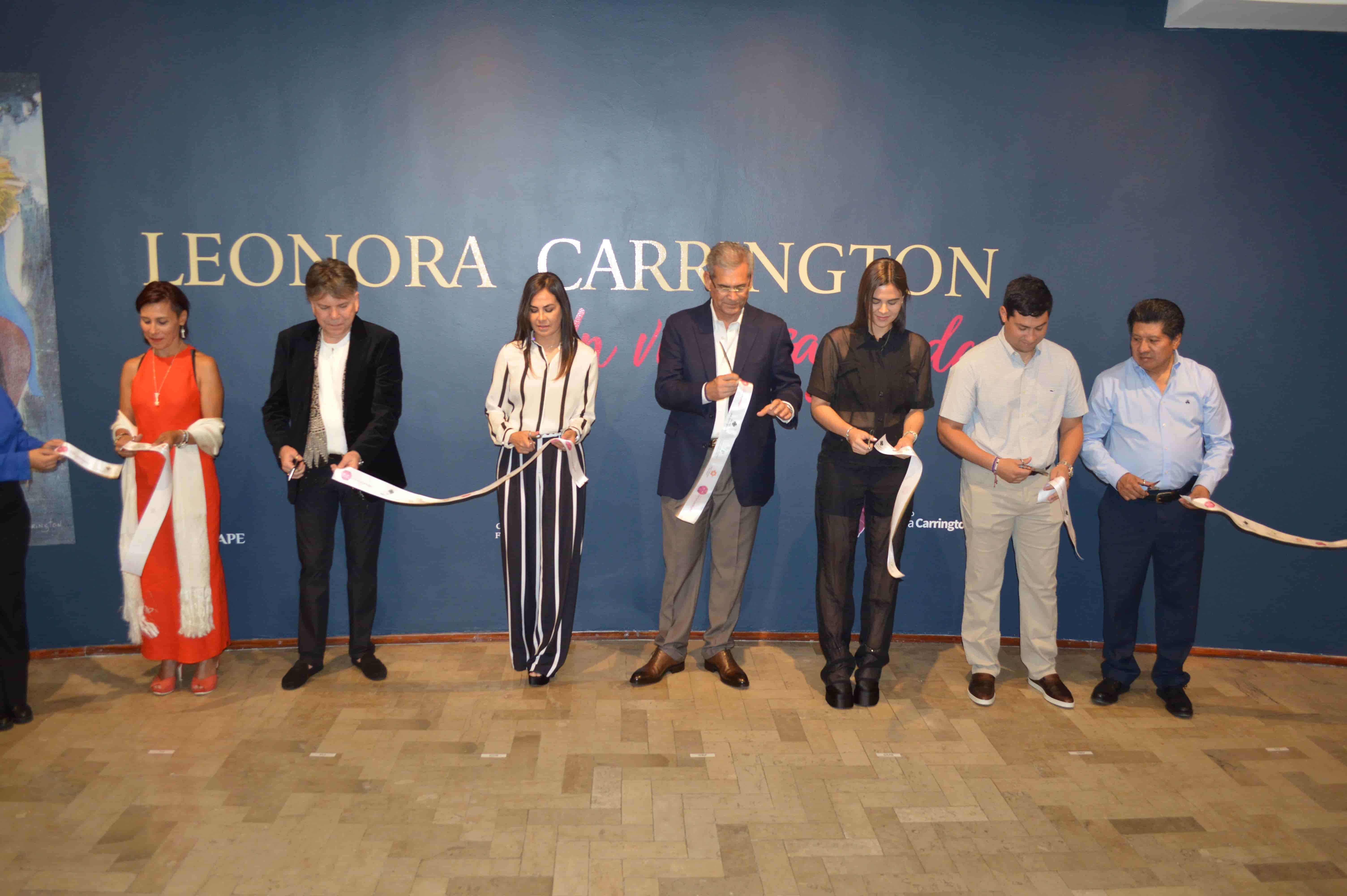 Inauguran exposición de Leonora Carrington