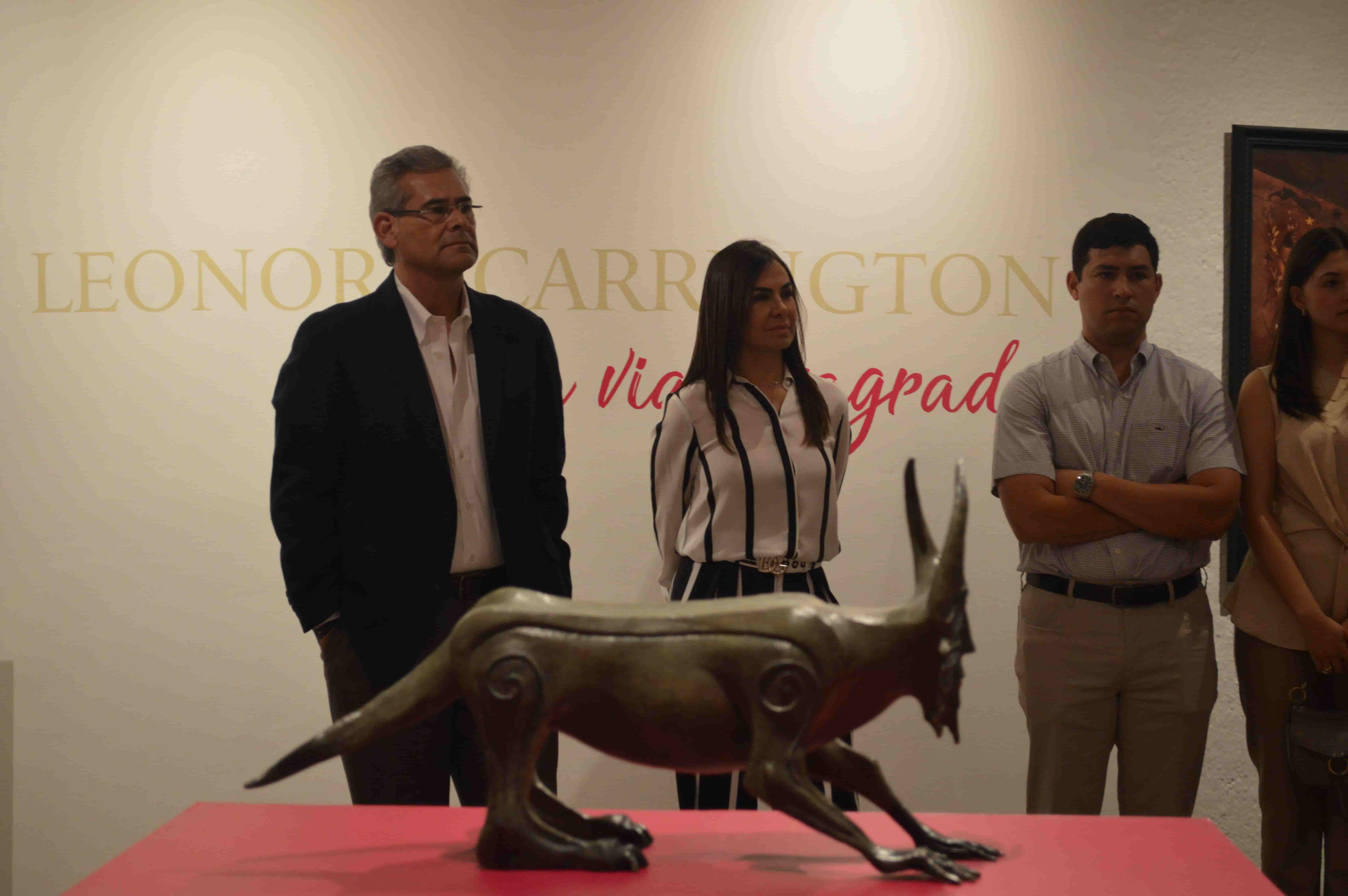 Inauguran exposición de Leonora Carrington