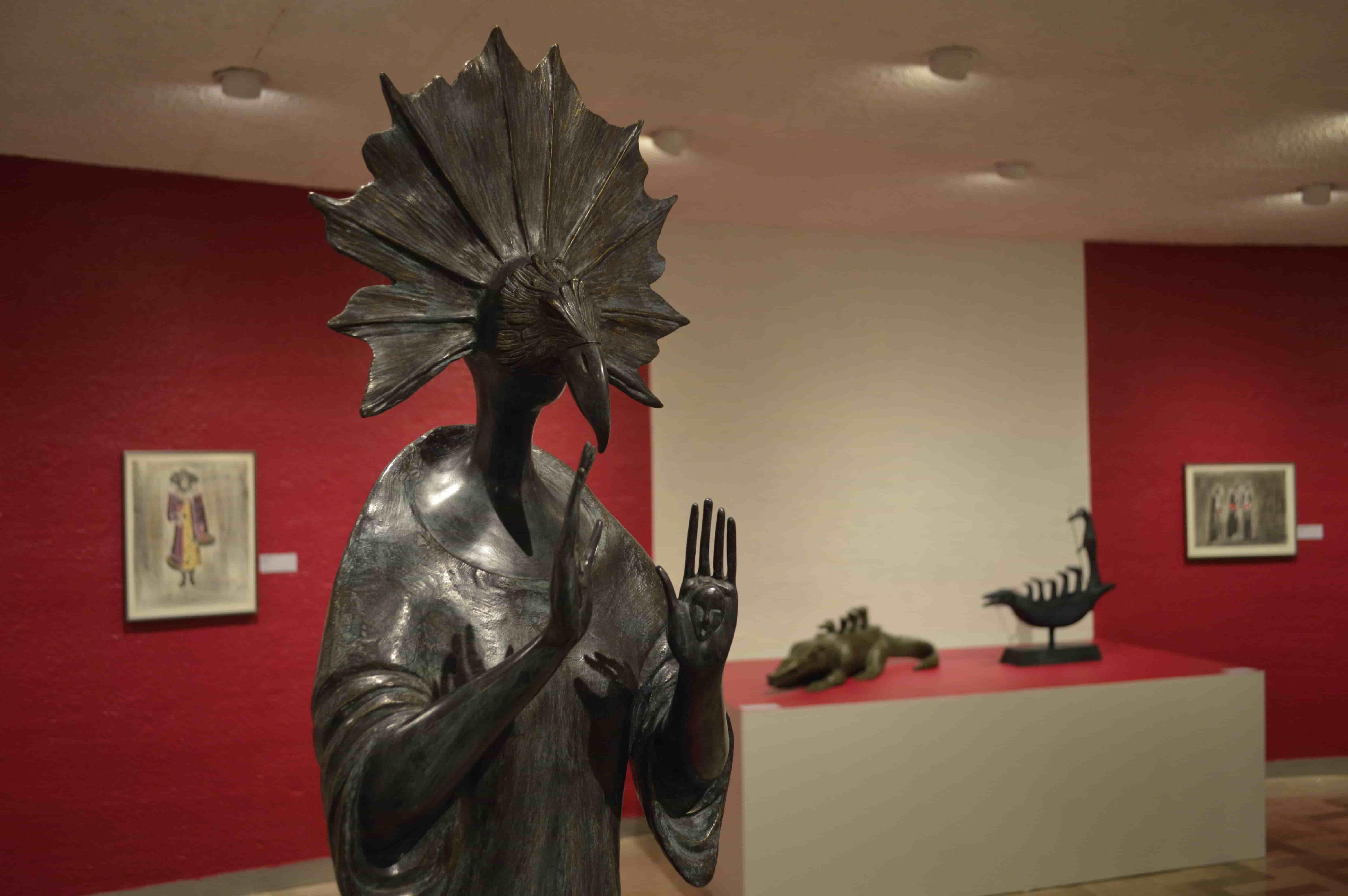 Inauguran exposición de Leonora Carrington