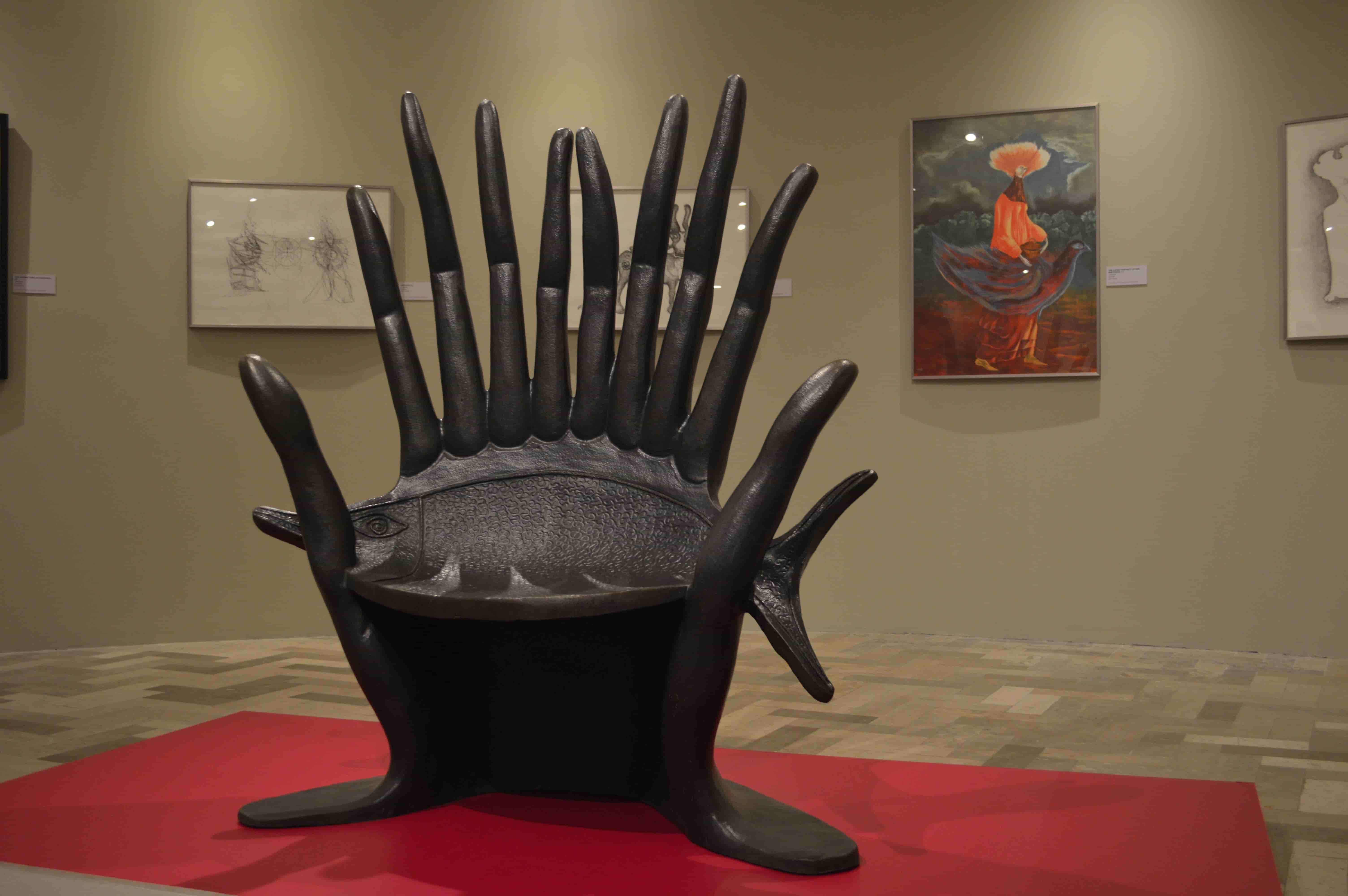 Inauguran exposición de Leonora Carrington