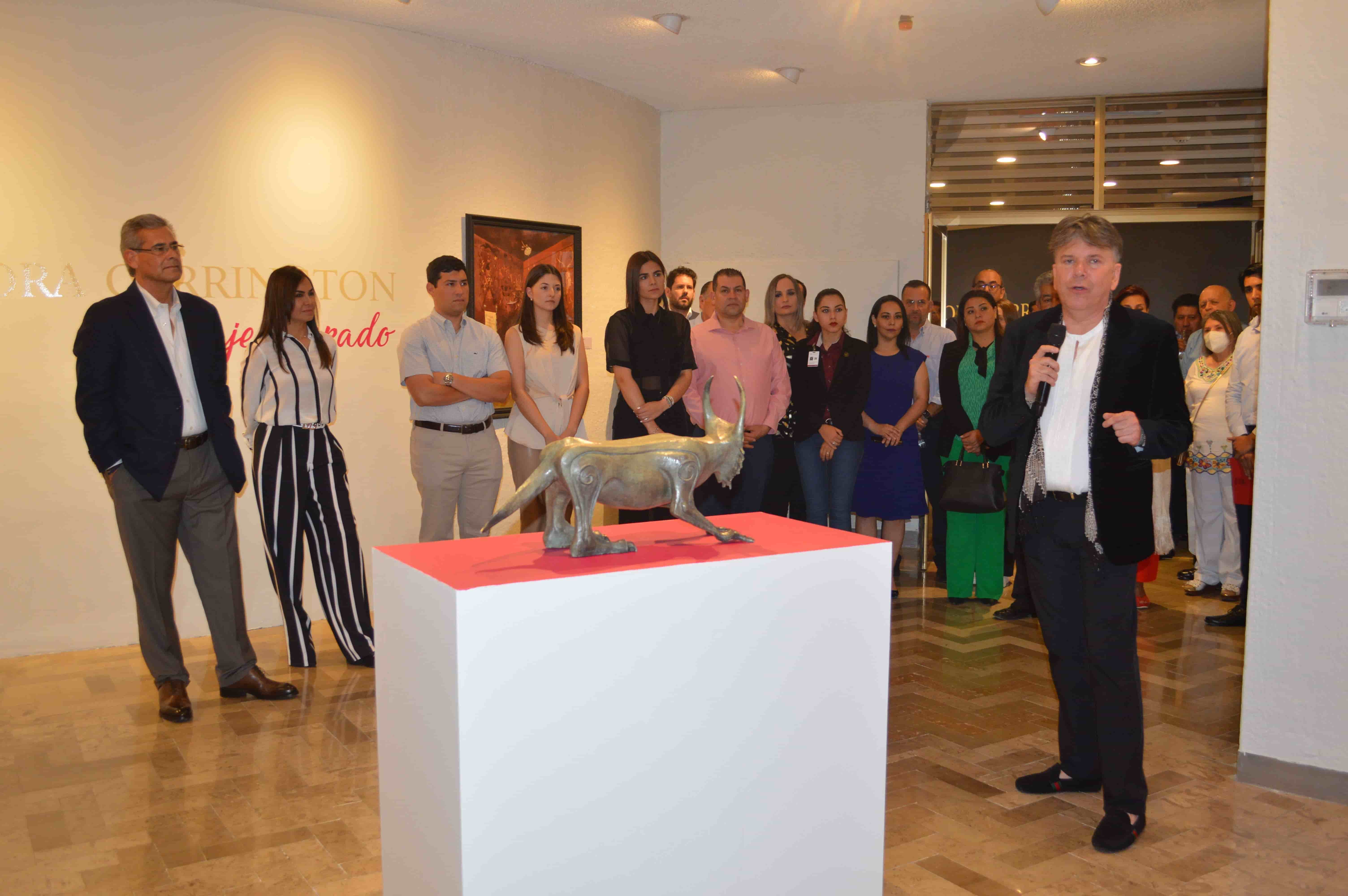 Inauguran exposición de Leonora Carrington
