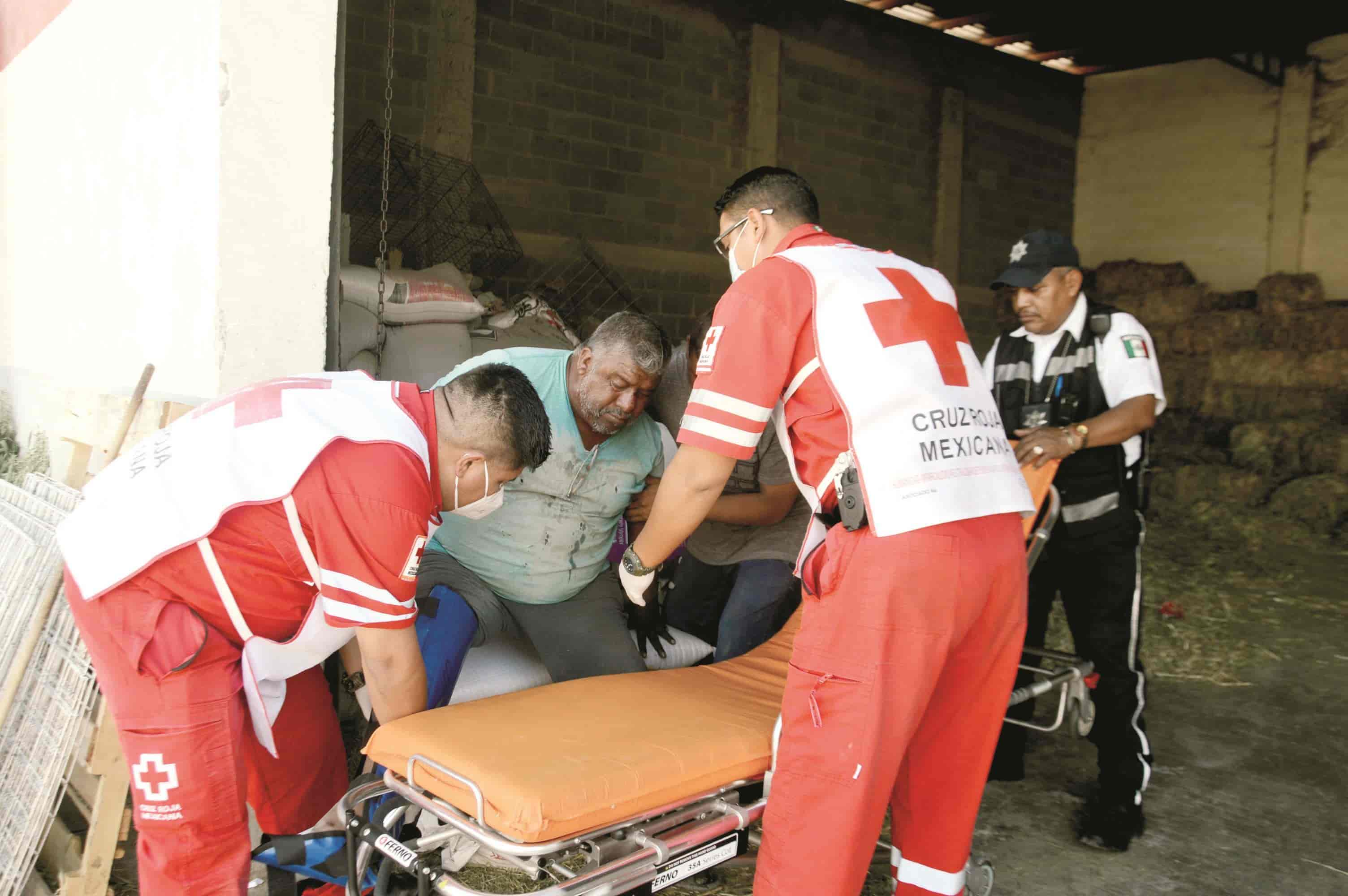 Tumba de moto a ex preventivo