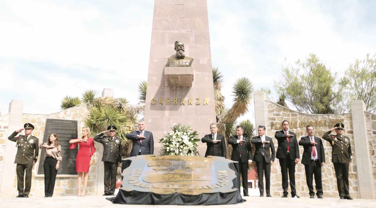 Celebran 110 aniversario del Plan de Guadalupe